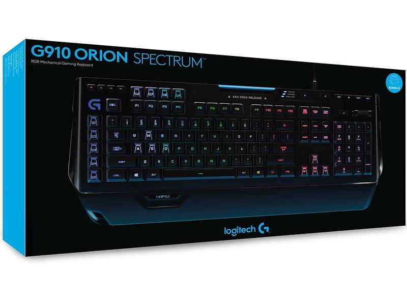 Best pris på Logitech G910 Orion Spectrum RGB (Nordic Best pris på Logitech G910 Orion Spark RGB (Nordic) Tastatur
