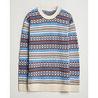 KnowledgeCotton Apparel Fairisle Knitted Crewneck (Herr)