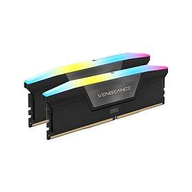 Corsair Vengeance RGB Black DDR5 6000MHz 2x16 Go (CMH32GX5M2B6000C30)
