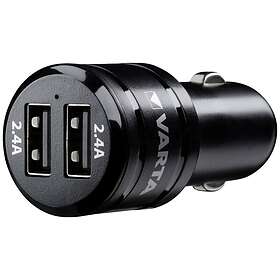 Varta 49118119 Chargeur de voiture USB double 3.4A