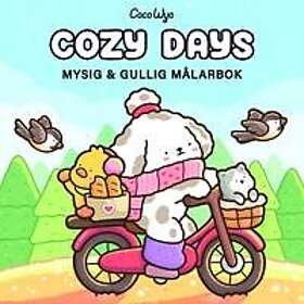 Cozy Days : Mysig och gullig Cozy Coloring målarbok från Coco Wyo