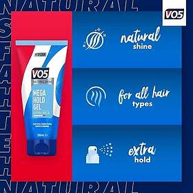 VO5 Mega Hold Styling Gel 200ml