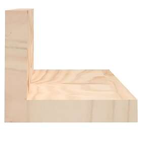 vidaXL Wall Cabinet 50x11x9cm (2-pack)