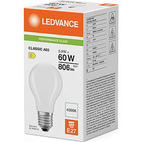 Ledvance 5657066094 LED standard E27 806lm 7W