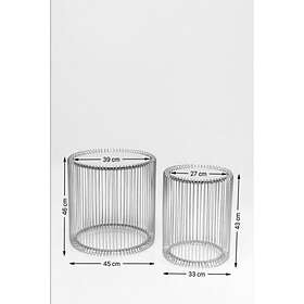KARE Design Sidebord Wire Ø44