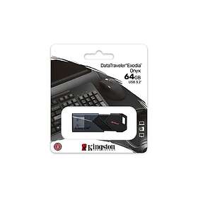 Kingston USB 3.2 Gen 1 DataTraveler Exodia Onyx 64GB