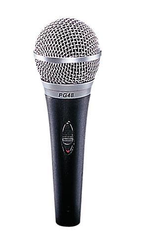 Best pris på Shure PG48 Mikrofoner Sammenlign priser hos Shure PG48 Mikrofon Håndholdt, dynamisk Multima