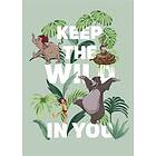 Komar Poster Jungle Book Keep the Wild 30x40cm