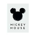 Komar Poster Mickey Mouse Silhouette 40x50cm