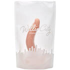 Willie City Classic Realistisk Curved Dildo 20 cm Nude