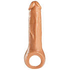 Vixen Creations Ride-On Penis Sleeve 22 cm Ljusbrun