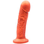 Tantus Goliath Vibrerande Super Soft Dildo 18.4 cm Orange