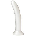 Tantus Leisure Vibrerande Silikondildo 16 cm Vit