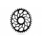 Absolute Black Oval Easton Gravel Direct Mount Chainring 40t