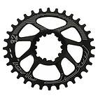 MSC Sram Gxp Direct Mount Oval Chainring Svart 34t