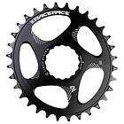 Race Face Cinch Oval Chainring Svart 34t