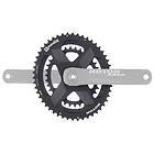 Rotor Q Rings Dm Oval Chainring Svart 46/30t