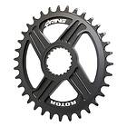 Rotor Qx1 Shimano Direct Mount Xt Oval Chainring Svart 34t