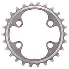 Shimano M8000 36/26 Double Chainring Vit,Grå 26t