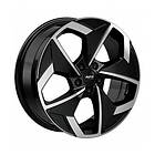 Platin P104 black polished 8,0x19 5/112,00 ET45 B57.1