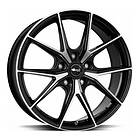 Brock B40 Black Full Polish 8.0x19 5/100.00 ET39 B63.4