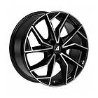 Alutec ADX.02 diamant schwarz frontpoliert 8,0x19 5/114,30 ET50 B70.1