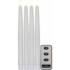 Star Trading Antikljus LED 4-pack Flamme