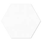 Hill Ceramic Klinker Porto Hex 25 Vit 25x22 cm Matt Hexagon