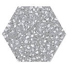 Hill Ceramic Klinker Venice Hex 25 Grå 25x22 cm Matt Hexagon