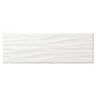 Hill Ceramic Kakel Wave Vit 25x75 cm KLST6439