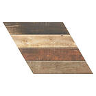 Hill Ceramic Träklinker Diamond Brun-Beige Mix Höger 70x40 cm
