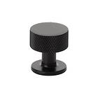 Beslag Design Knopp Crest 26 mattsvart