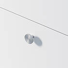 INR Knopp Play PLAY,Brushed Stainless, Ø 35 mm.