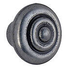Beslagsboden Knopp B081 Förtennad Diam 32 mm