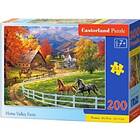 Castorland PUZZLE 200 HORSE VALLEY FARM B-222124