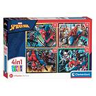 Clementoni puzzle 4in1 SuperColor Spiderman Marvel 21515