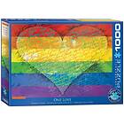 Eurographics Puzzle 1000 Love and pride 000