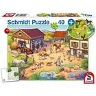 Schmidt Spiele Puzzle 40 Farm G3 animal figures 56379