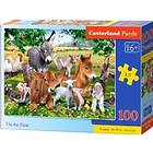 Castorland Puzzle 100 On the Farm B-111138