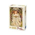 D-Toys Puzzle 66930 1000 MU01 Alfons Mucha Reflected 000