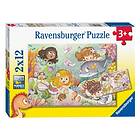 Ravensburger Fairies And Mermaids 2x12p 05663