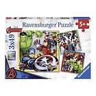 Ravensburger Avengers Marvel 08040 400555608080403 3X 8040 135284