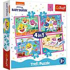 Trefl Baby Puzzle Shark 4 34378