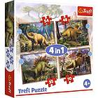 Trefl Puzzle 4-in-1 34383