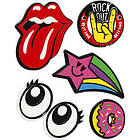 Creativ Company Stickers Soft Rock Out 12.2x17.75 cm 1 Ark Stickers, Out, cm, ar