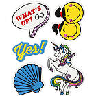 Creativ Company Stickers Soft Whats up 12,2x17,75 cm 1 Ark Stickers, up, cm, ark 29092