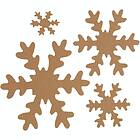 Creativ Company Dia. Snöflingor 16-pack cm 16 49896C 350G