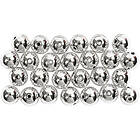 Creativ Company Vaxpärlor Hålstl 0,7 mm 50 St/1 Förp Vaxpärlor, silver, Dia. 8 mm, Hålstl. 1 st./ förp. 698241