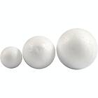 Creativ Company Polystyrene Kulor Balls Vit White 12pcs. ST/1 54305