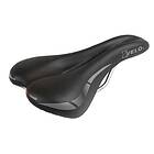 Velo Wide Channel Saddle Svart 168 mm